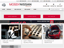 Tablet Screenshot of mossynissanhouston.com